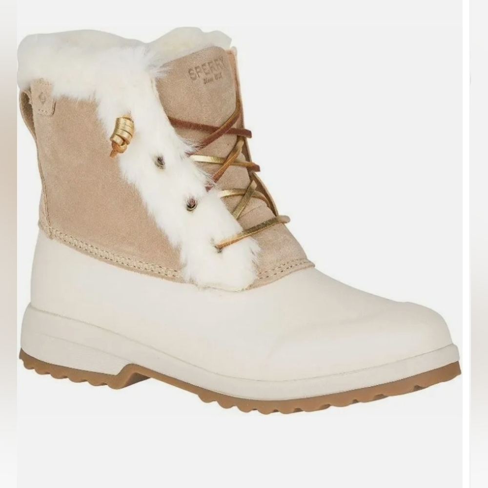 Sperry Women's Maritime Suede Snow Boots 11 NWOT